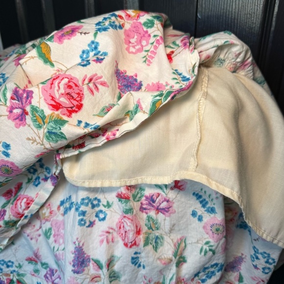 Moodie Floral Dress Puff Sleeves M - Picture 7 of 12